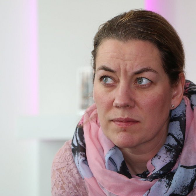 Börjar man riktigt fundera på vad allt som kan gå snett så vågar man knappast arbeta som rektor, säger Petra Blomqvist. Foto: Mattias Fagerholm