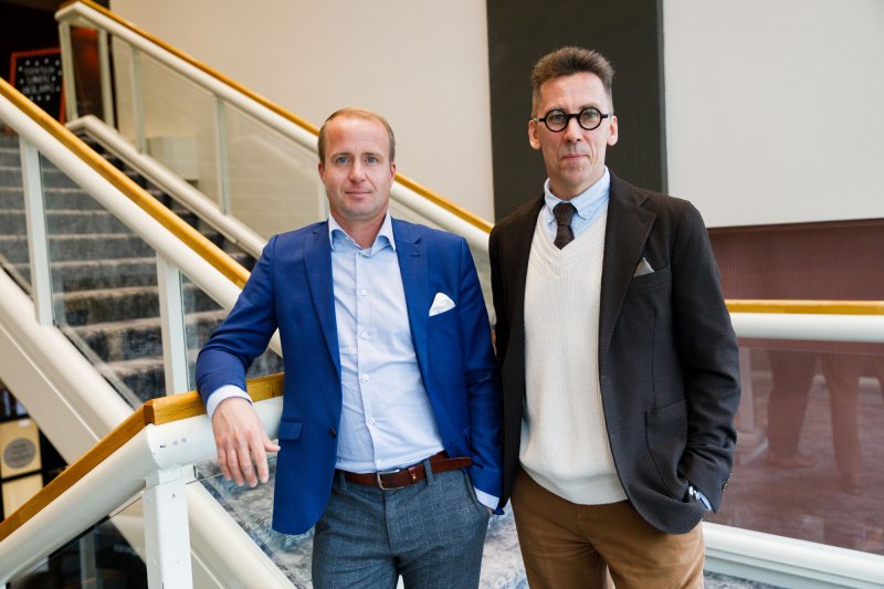 Jens Mattfolk och Pocke Wikström